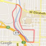 30 Minute Run? route map