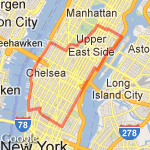 Hittin the W. 4th Gym route map