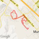 JCSisters 7 miles route map