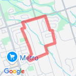 New Street North route map