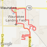 Division 7 mile run route map