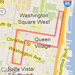 three and a half route map