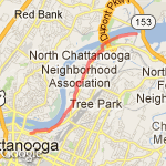 Riverwalk Battery Start route map