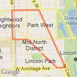 glennie 5k route map