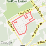 Subdivision  route map