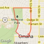 around memorial route map