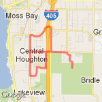 Kirkland Hill Loop route map