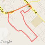 JCSisters 4 miles route map