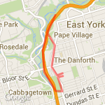 Home-Crossroad route map