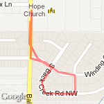 Alabama Route route map