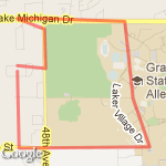 Campus run route map
