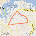 Creek Loop route map