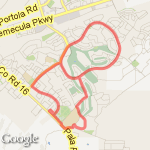 JCSiaters 8 miles route map