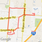 venture off the sidewalk route map