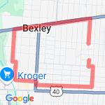 Preston run route map