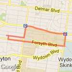campus loop 2.8 route map
