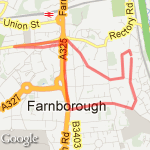 Bookies and Back! route map