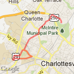 CHS-Grounds 6 miles route map