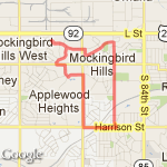 Mockingbird West Plus route map