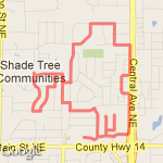 Extended run route map