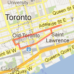 City Run 2  route map