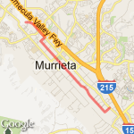 JCSisters 6 miles drop off route map