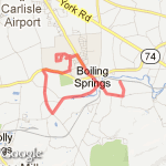 another 10 mile route map