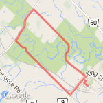 Duffy's Lane Run route map