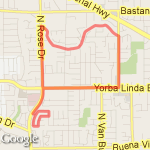 trail loop route map