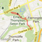 Science centre  route map