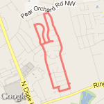 Sunday run route map