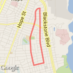 2.23 mile providence route map