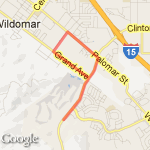 JCSisters 4.55 miles route map