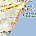 April 25 2012 route map