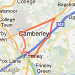 the real challenge route map