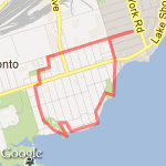 etobicoke lake route route map