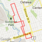 First one back route map