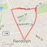 Big Liberty Loop route map