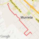 JCSisters 8 miles route map