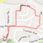 Quickie with Sabrina route map