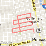 north hill start at baylen route map