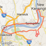 VERY LONG RUN route map