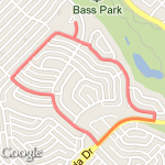 Biscay/Heather Glen 1.75 route map