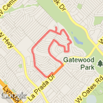 Barcelona/ Obanion 2.5 route map