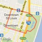 Peabody Energy 1.5 miles - Arch route map