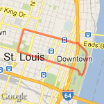 Peabody Energy 2.5 Mile Arch Loop route map