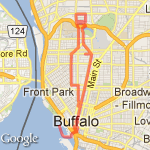 12 miles!!! route map