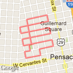 North Hill 2.62 route map