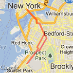 10 miles bitches!  route map