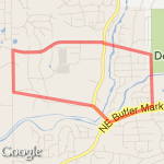 Empire-Purcell-Brinson route map